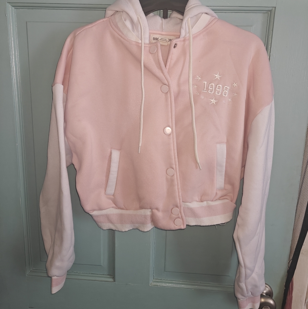 Cropped Varsity Jacket BIRCH AND STONE